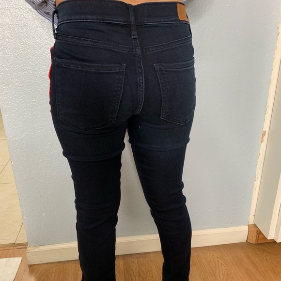 Express red stripe jeans - Picture 4 of 5